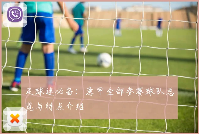 足球迷必备：意甲全部参赛球队总览与特点介绍